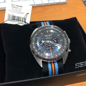 New Seiko Men’s Recraft Watch